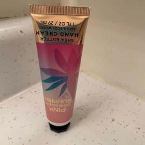 pink pineapple sunrise hand cream